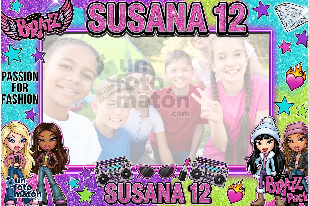 Photocall de Bratz — las muñecas Bratz, estilo Y2K, glitter y la actitud 