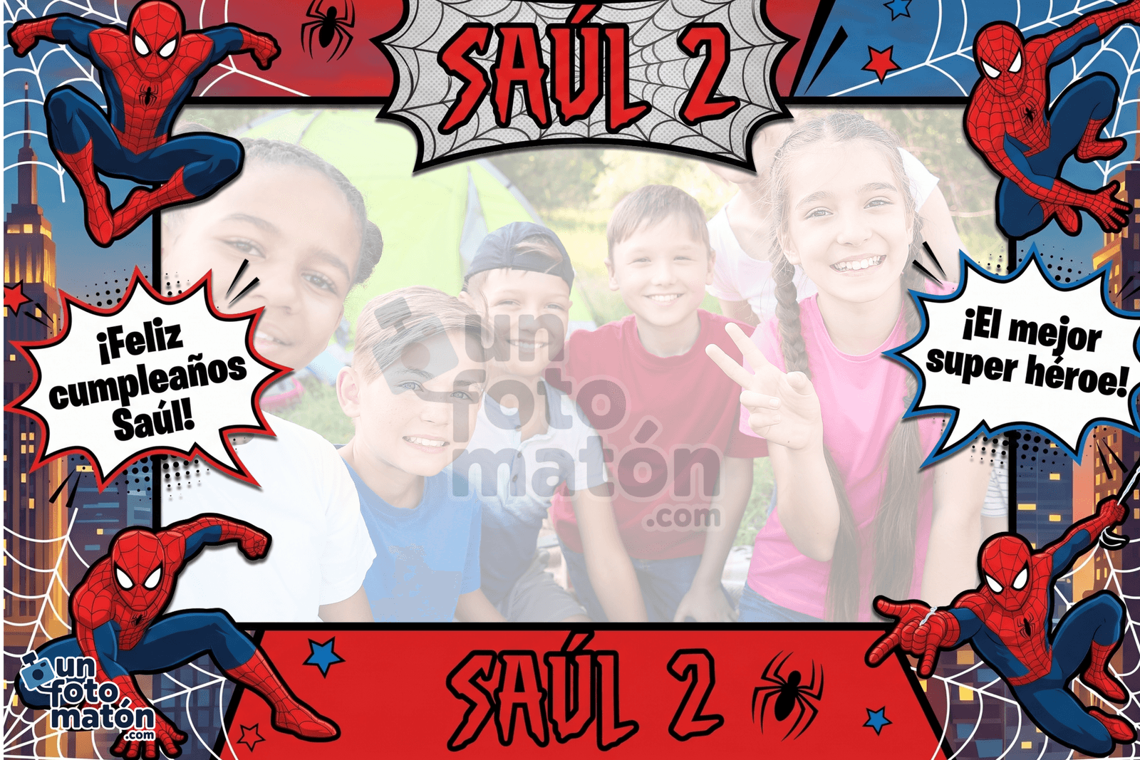 Fotomatón Spiderman
